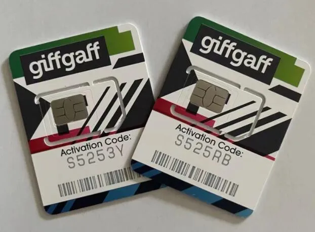 英国giffgaff流量卡30GB(30天)